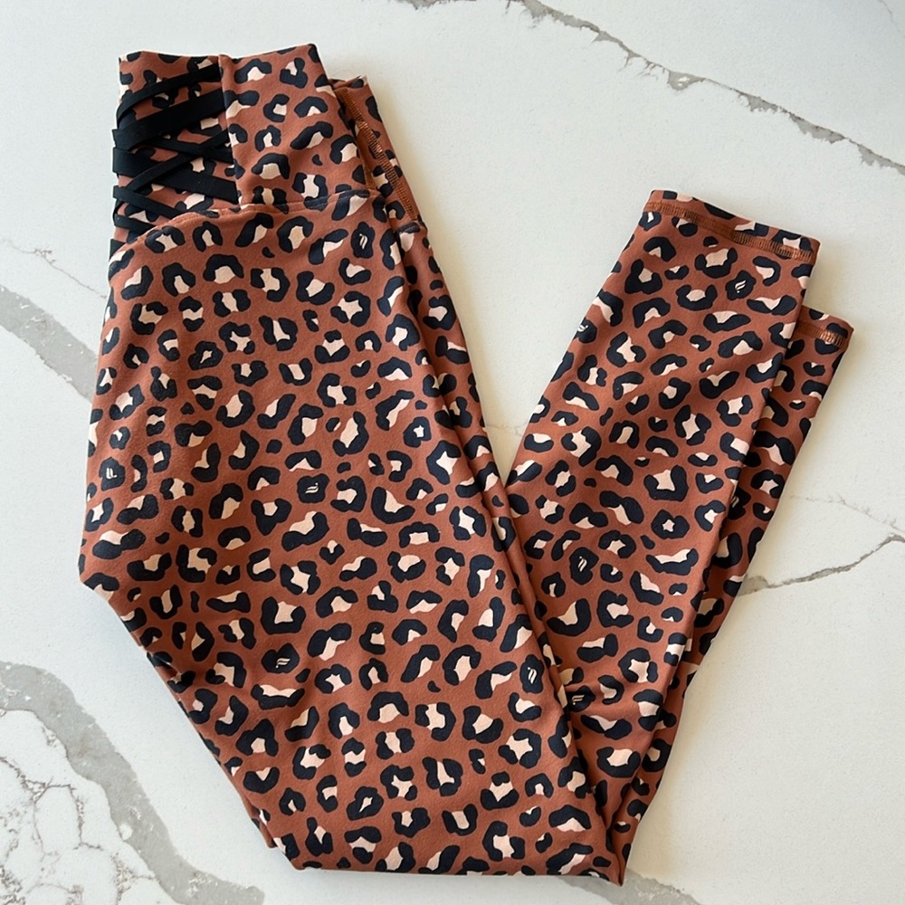 Leopard Fabletics HighWaist Leggings